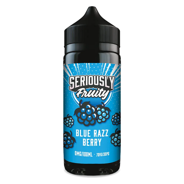 Blue Razz Berry Shortfill E-Liquid 100ml by Seriously Fruity