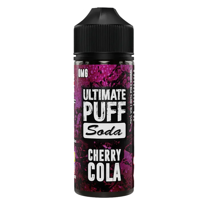 Ultimate Puff Soda Cherry Cola 100ml Shortfill E-Liquid