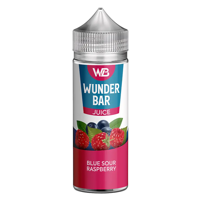 Wunder Bar Blue Sour Raspberry 100ml Shortfill E-Liquid