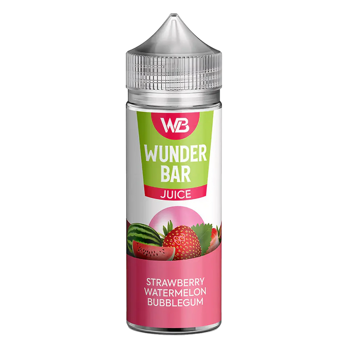 Wunder Bar Strawberry Watermelon Bubblegum 100ml Shortfill E-Liquid