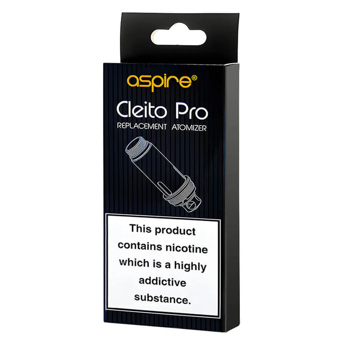 Aspire Cleito Pro Replacement Atomizer 0.5 ohm (60-80w) 5 Pcs