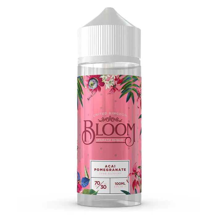 Bloom 100ml Shortfill Eliquid Acai Pomegranate