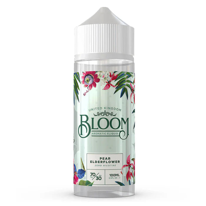 Bloom 100ml Shortfill Eliquid Pear Elderflower
