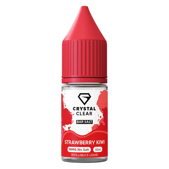 Crystal Clear Strawberry Kiwi Nic Salt Vape juice 10ml