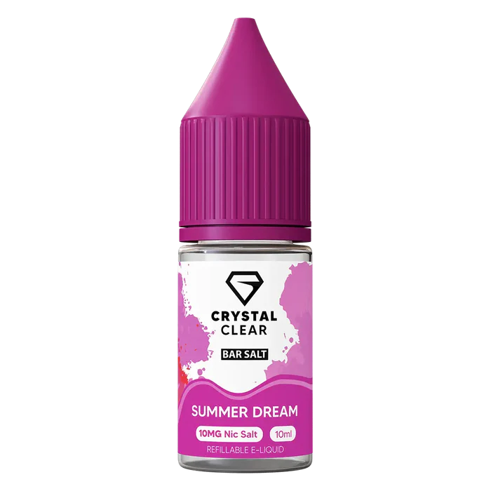 Crystal Clear Summer Dream Nic Salt Vape juice 10ml
