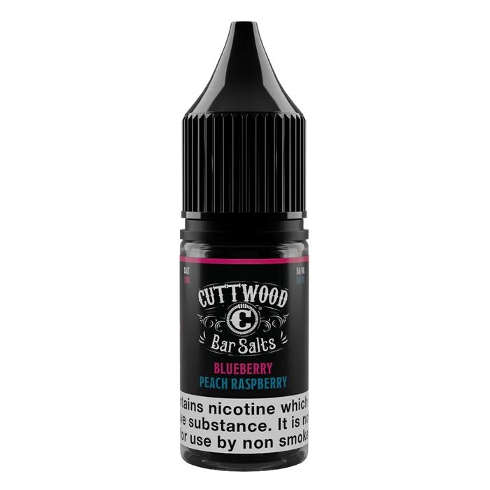 Cuttwood Blueberry Peach Raspberry Nic Salt Eliquid