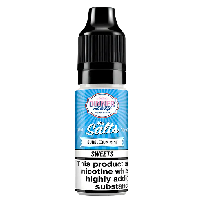 Dinner Lady Bubblegum Mint Nic Salt Vape Juice
