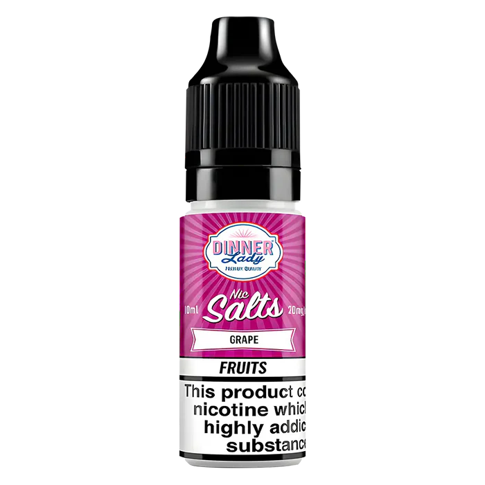 Dinner Lady Grape Nic Salt Vape Juice