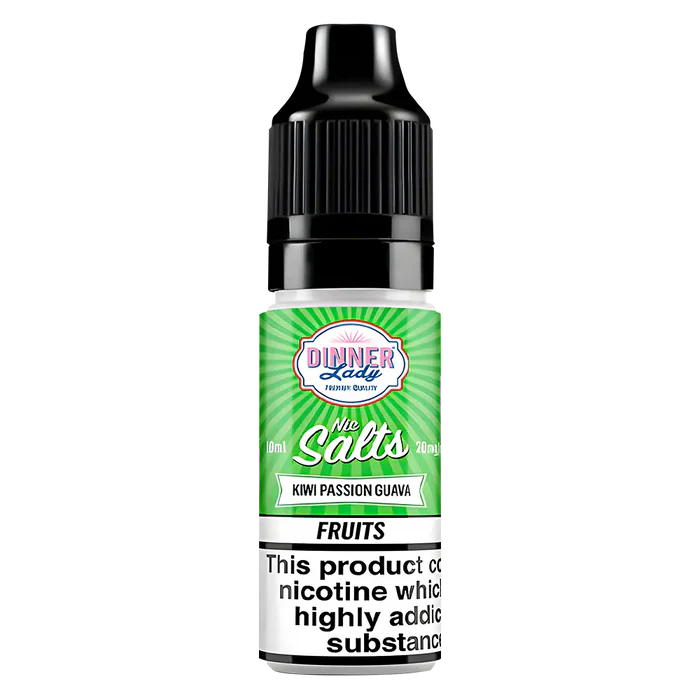 Dinner Lady Kiwi Passion Guava Nic Salt Vape Juice