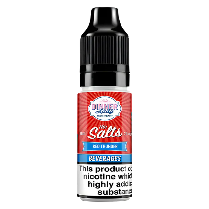 Dinner Lady Red Thunder Nic Salt Vape Juice