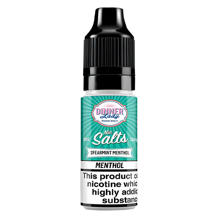 Dinner Lady Spearmint Menthol Nic Salt Vape Juice