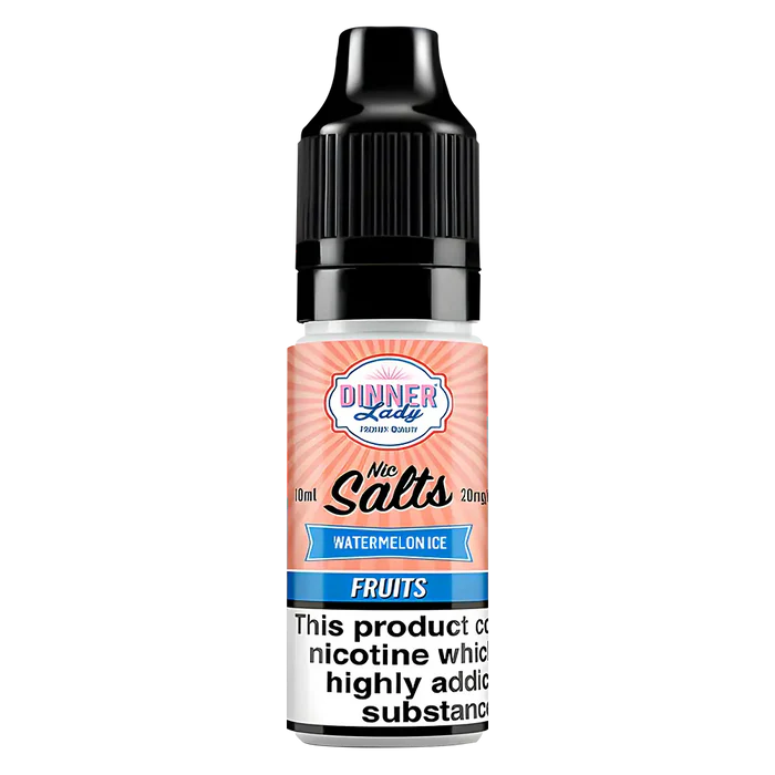 Dinner Lady Watermelon Ice Nic Salt Vape Juice