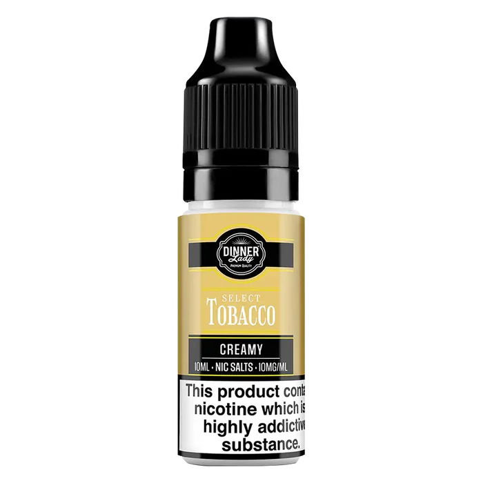Dinner Lady Select Tobacco Creamy Nic Salt