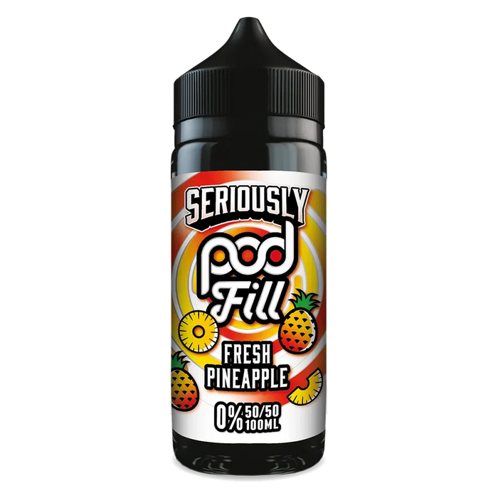 Seriously Pod Fill by Doozy Vape Fresh Pineapple 100ml Shortfill Eliquid