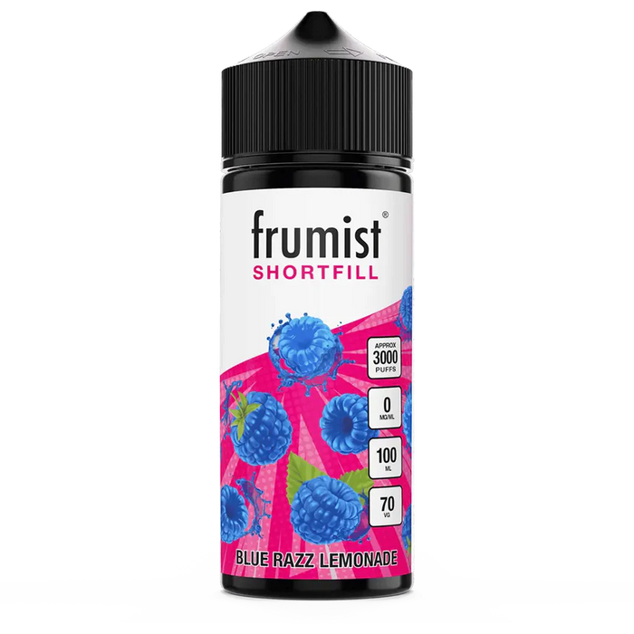 Frumist Blue Razz Lemonade 100ml Shortfill E-Liquid
