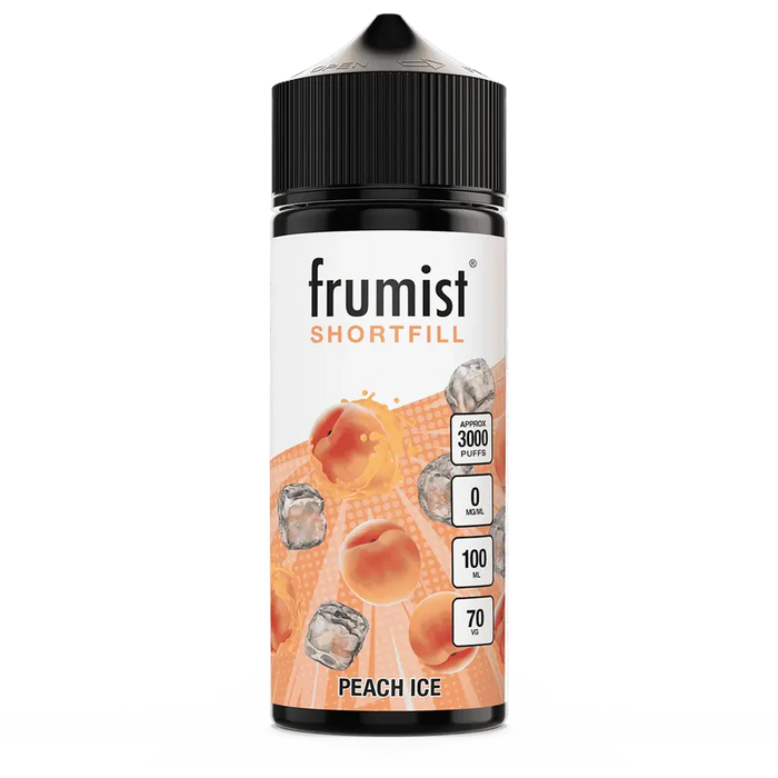 Frumist Peach Ice 100ml Shortfill E-Liquid