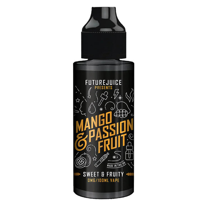 Mango Passion Fruit 100ml Shortfill E-Liquid by Future Juice