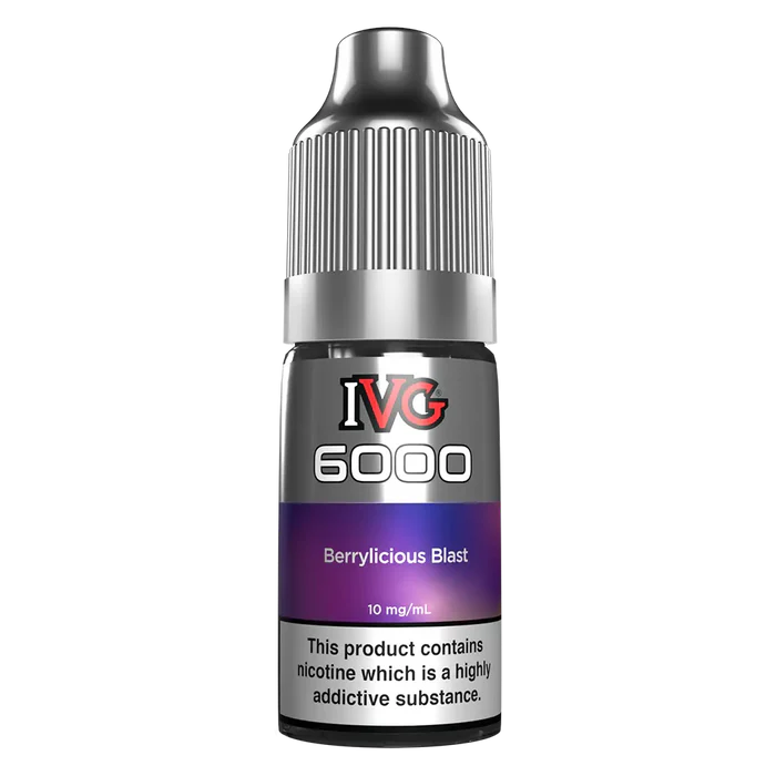 IVG 6000 Berrylicious Blast Nic Salt Vape Juice