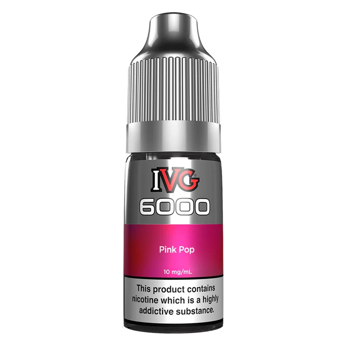 IVG 6000 Pink Pop Nic Salt Vape Juice