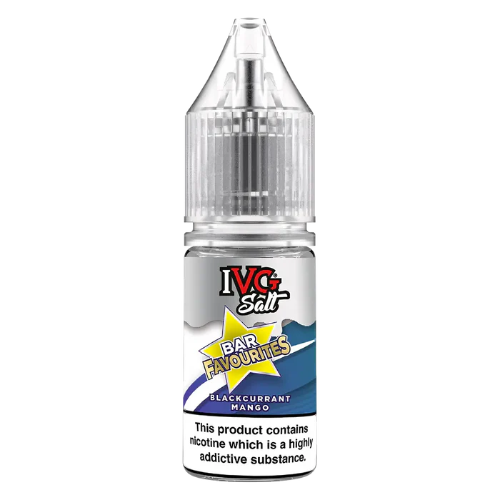 IVG Bar Favourites Blackcurrant Mango Nic Salt Vape Juice