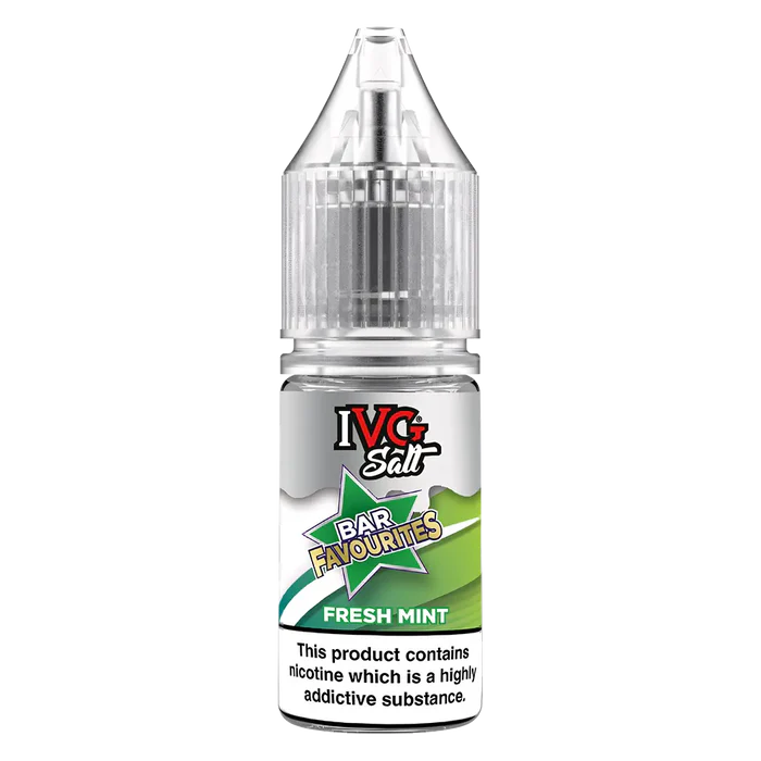 IVG Bar Favourites Fresh Mint Nic Salt Vape Juice