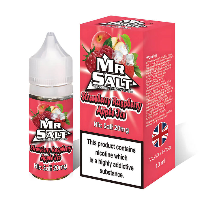 Strawberry Raspberry Apple Ice By Mr Salt 10ml