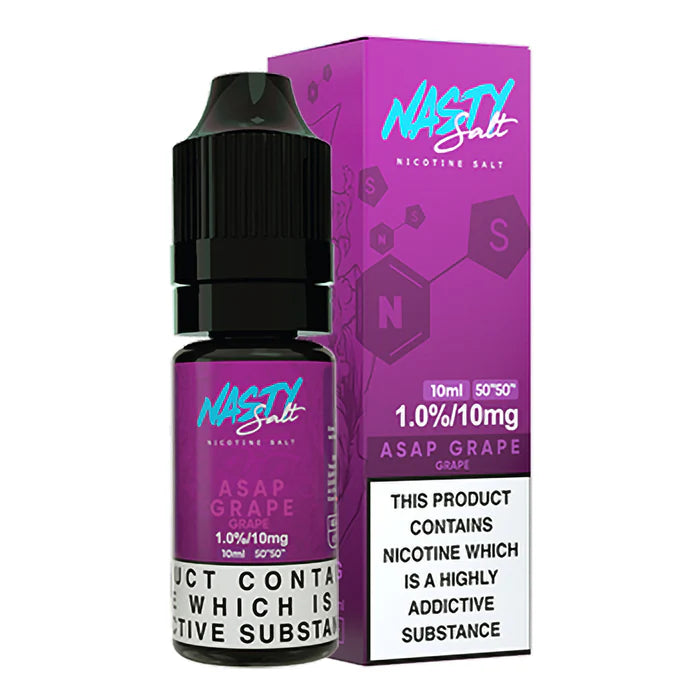 Nasty Juice ASAP Grape Nasty Salt E-Liquid 10ml