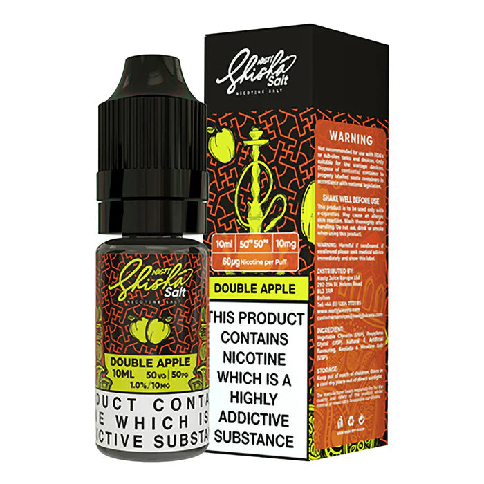Nasty Shisha Salt Double Apple Nic Salt Vape Juice