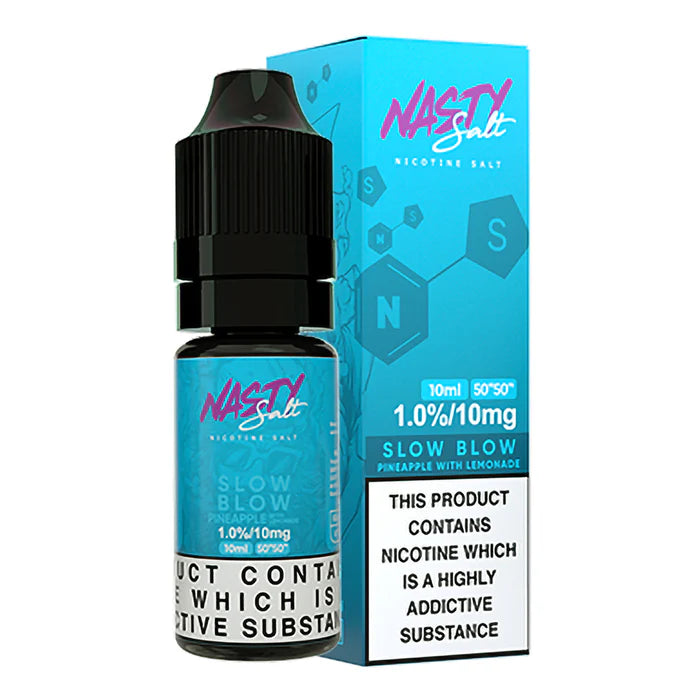 Nasty Juice Slow Blow Nasty Salt E-Liquid 10ml