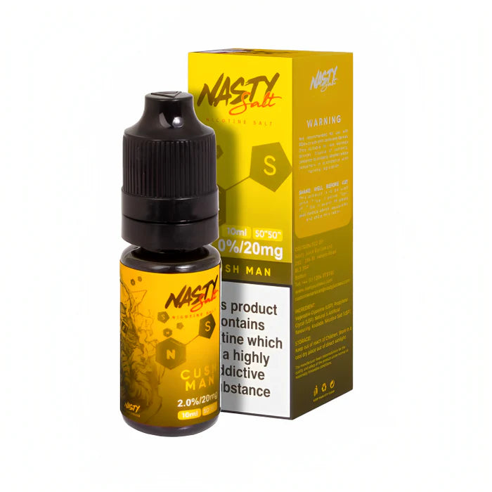 Cush Man Mango Nic Salt E-Liquid by Nasty Juice