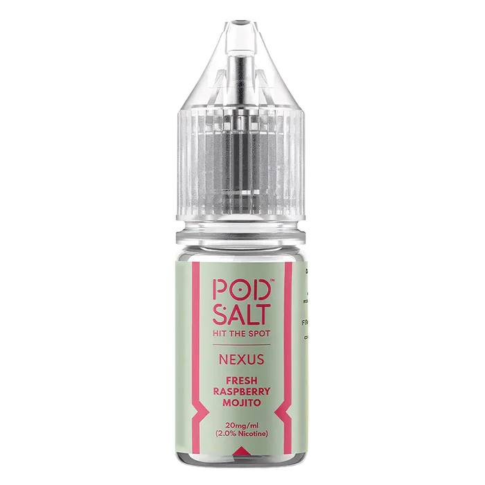 Pod Salt Nexus Fresh Raspberry Mojito Nic Salt Vape Juice
