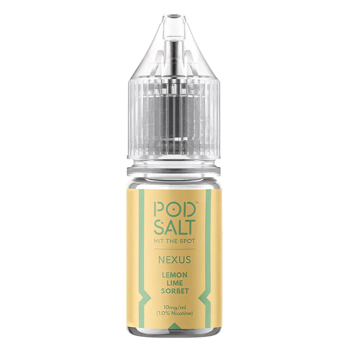Pod Salt Nexus Lemon Lime Sorbet Nic Salt Vape Juice