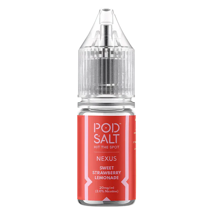 Pod Salt Nexus Sweet Strawberry Lemonade Nic Salt Vape Juice