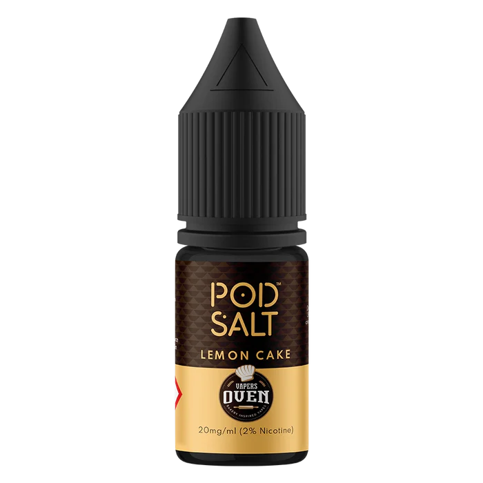Pod Salt Lemon Cake 10ml Nicotine Salt E-liquid Fusion