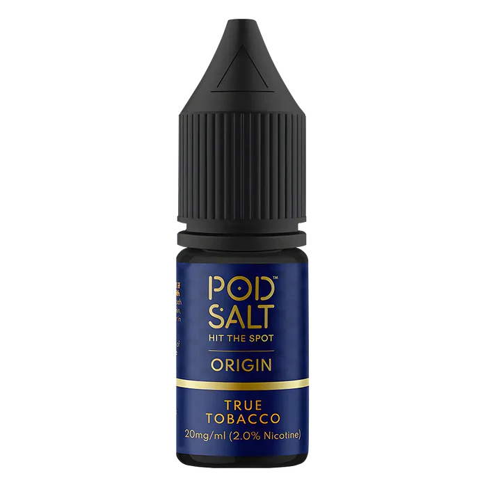 Pod Salt Origin True Tobacco Nic Salt Vape Juice