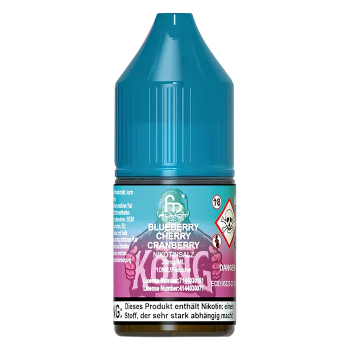 R And M Tornado 7000 Blueberry Cherry Cranberry Nic Salt Vape Juice