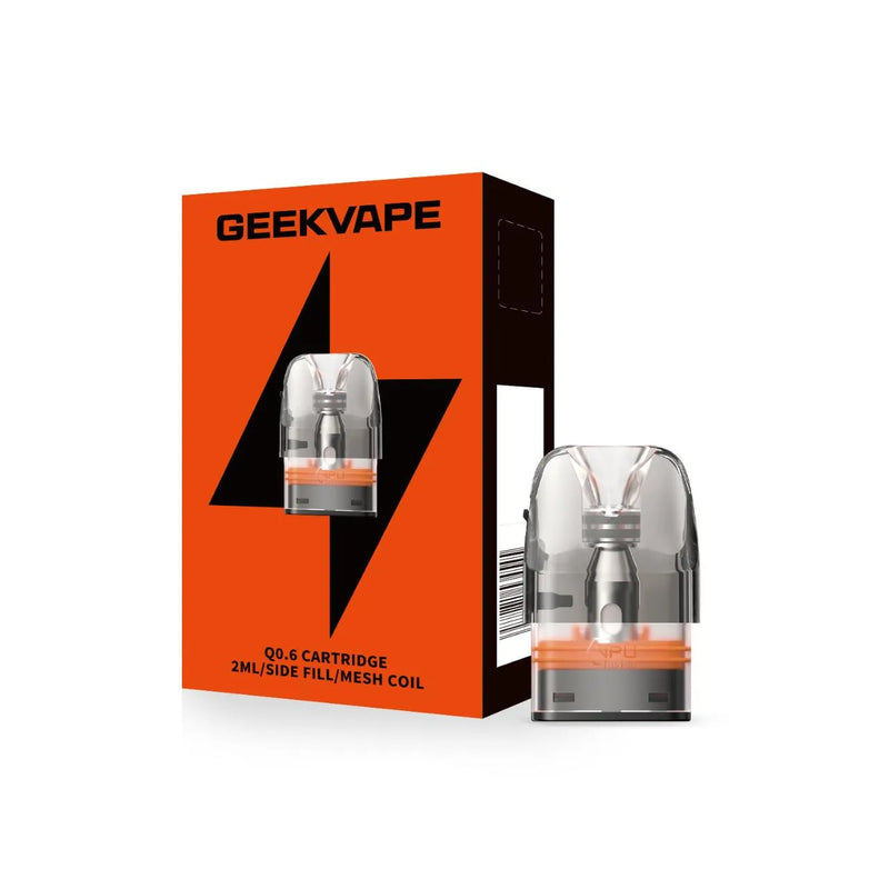 0.6ohm side fill Geek Vape Q V2 Pod Cartridges