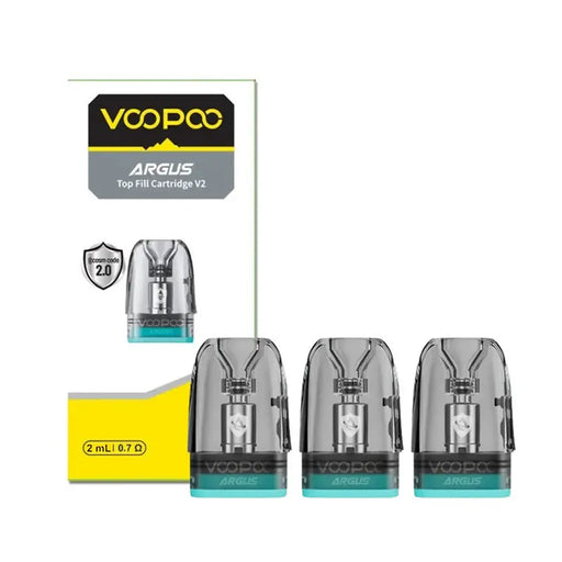 0.7 ohm VooPoo Argus V2 Top Fill Replacement Pods