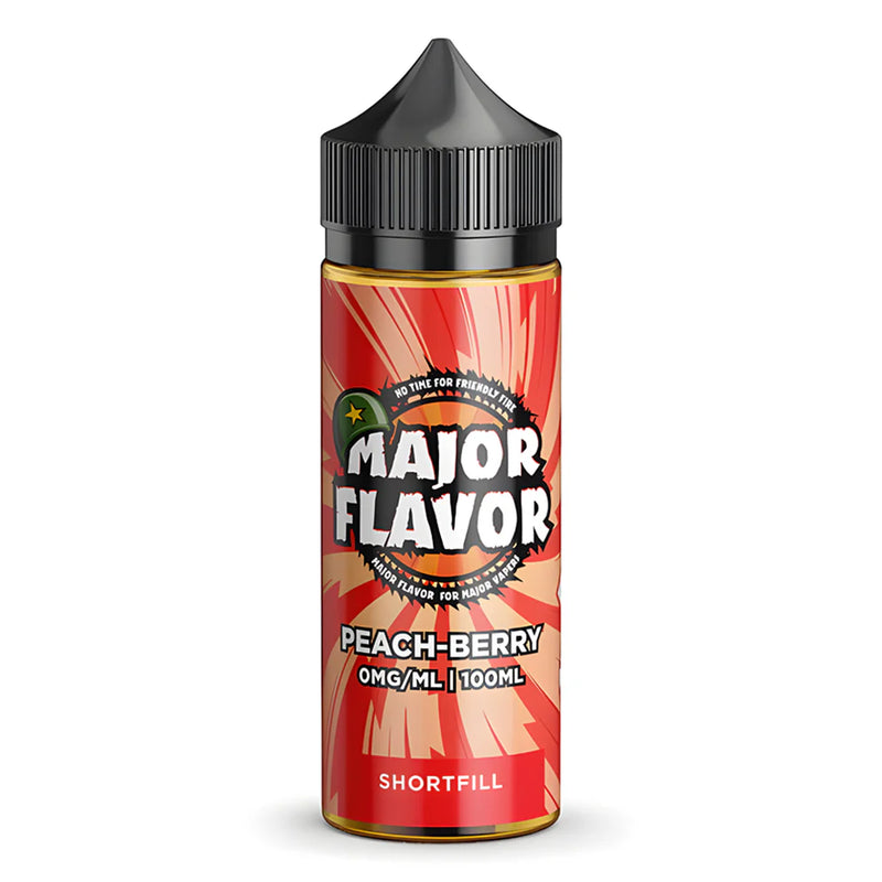Major Flavor Peach Berry Vape Juice 100ml