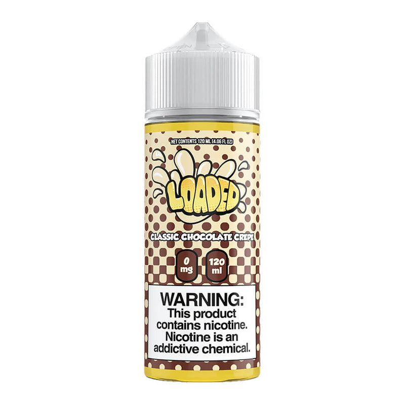 Loaded Classic Chocolate Crepe 100ml Vape juice