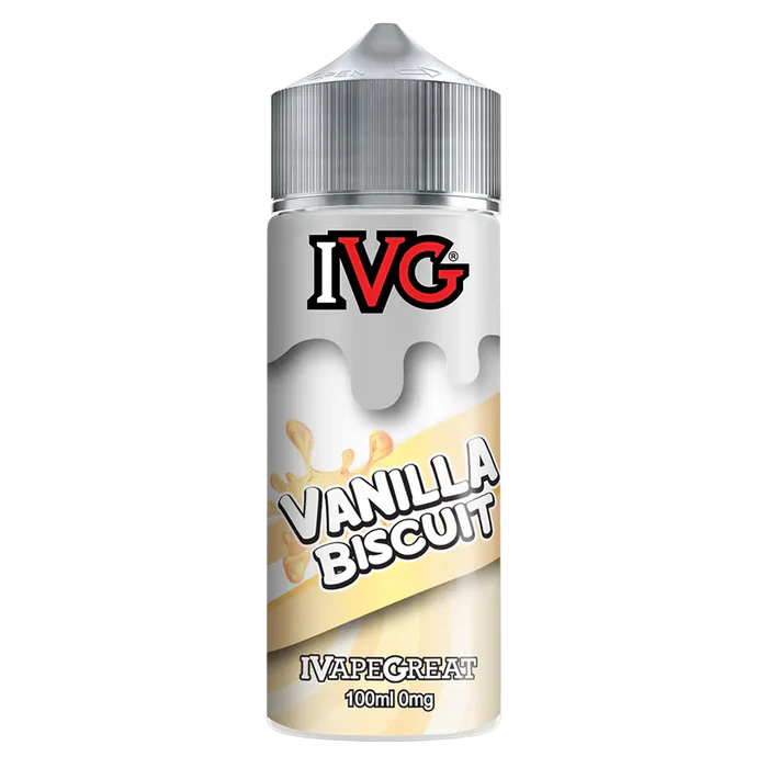 IVG Vanilla Biscuit Vape Juice 100ml