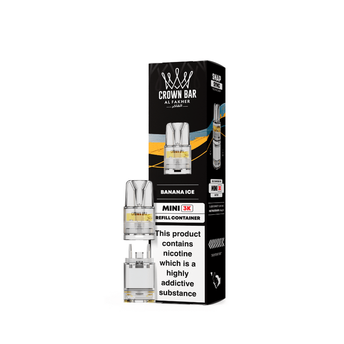 Al Fakher Crown Bar Mini 3K Refill Pods
