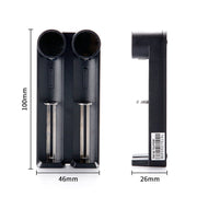 Efest K2 Slim Intelligent Battery Charger dimension