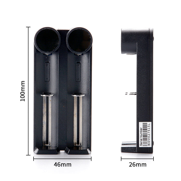 Efest K2 Slim Intelligent Battery Charger dimension