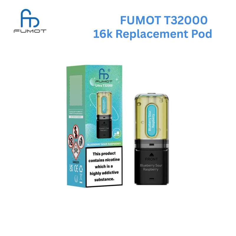RandM Fumot Ultra t32000 16k Replacement Pods & Refill