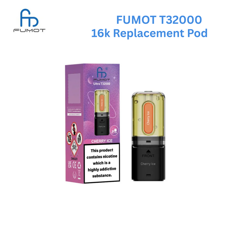 RandM Fumot Ultra t32000 16k Replacement Pods & Refill
