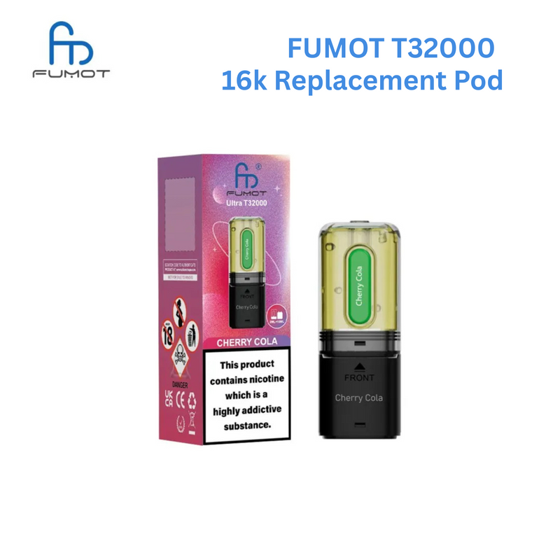 RandM Fumot Ultra t32000 16k Replacement Pods & Refill