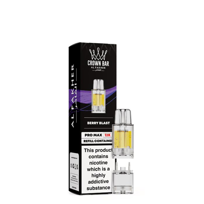 Al Fakher Crown Bar Pro Max 12K Refill Replacement Pod