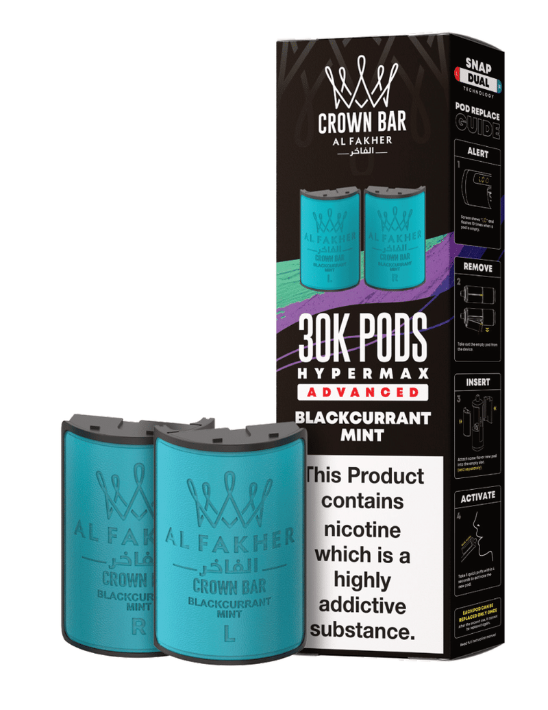 Al Fakher 30K Hypermax Refill/Replacement Pods