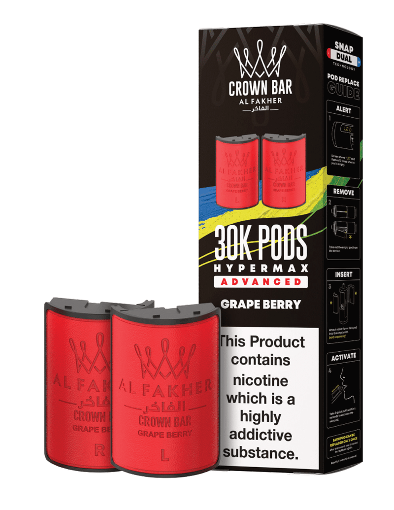 Al Fakher 30K Hypermax Refill/Replacement Pods